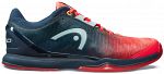 Head Sprint Pro 3.0 Indoor Neon Red / Midnight Navy